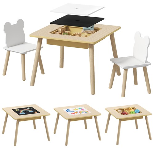 Kindertisch mit stühlen - mit,