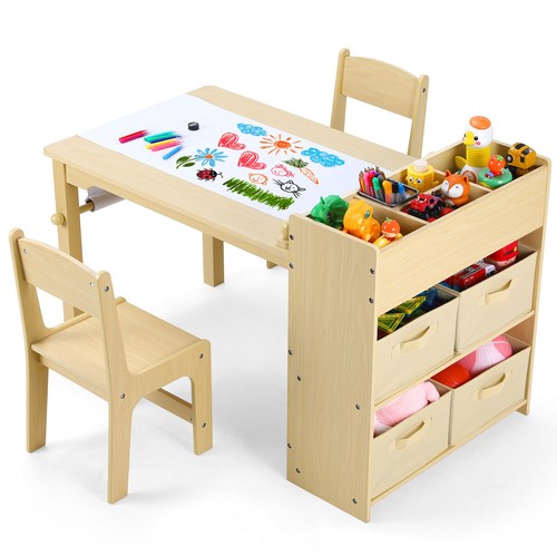 4tlg kindertisch mit stühle - kindertisch,